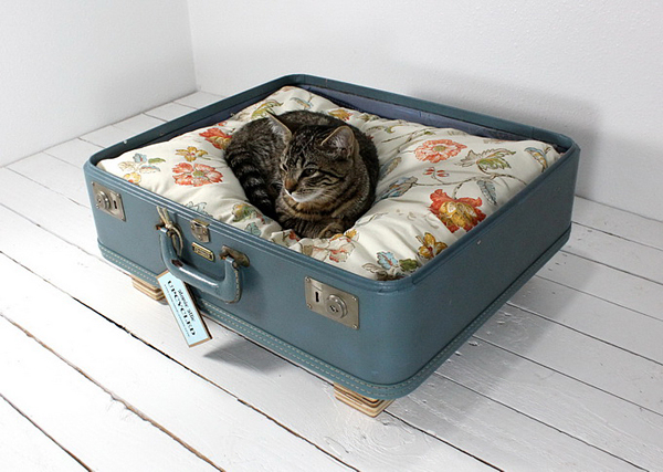 куфар легло за котка 1